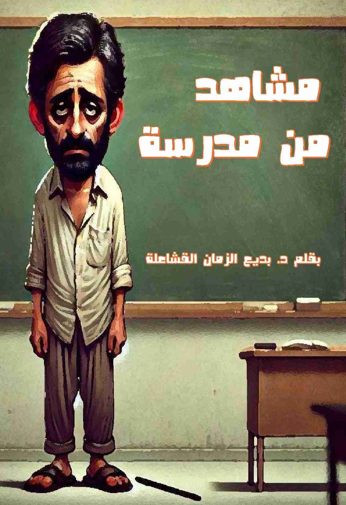 كتاب مشاهد من مدرسة لـ د. بديع القشاعلة