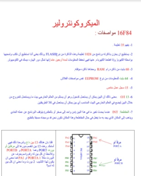 كتاب الميكرو كنترولر لـ مجموعه مؤلفين