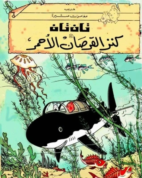 كتاب تان تان كنز القرصان الأحمر لـ هيرجيه